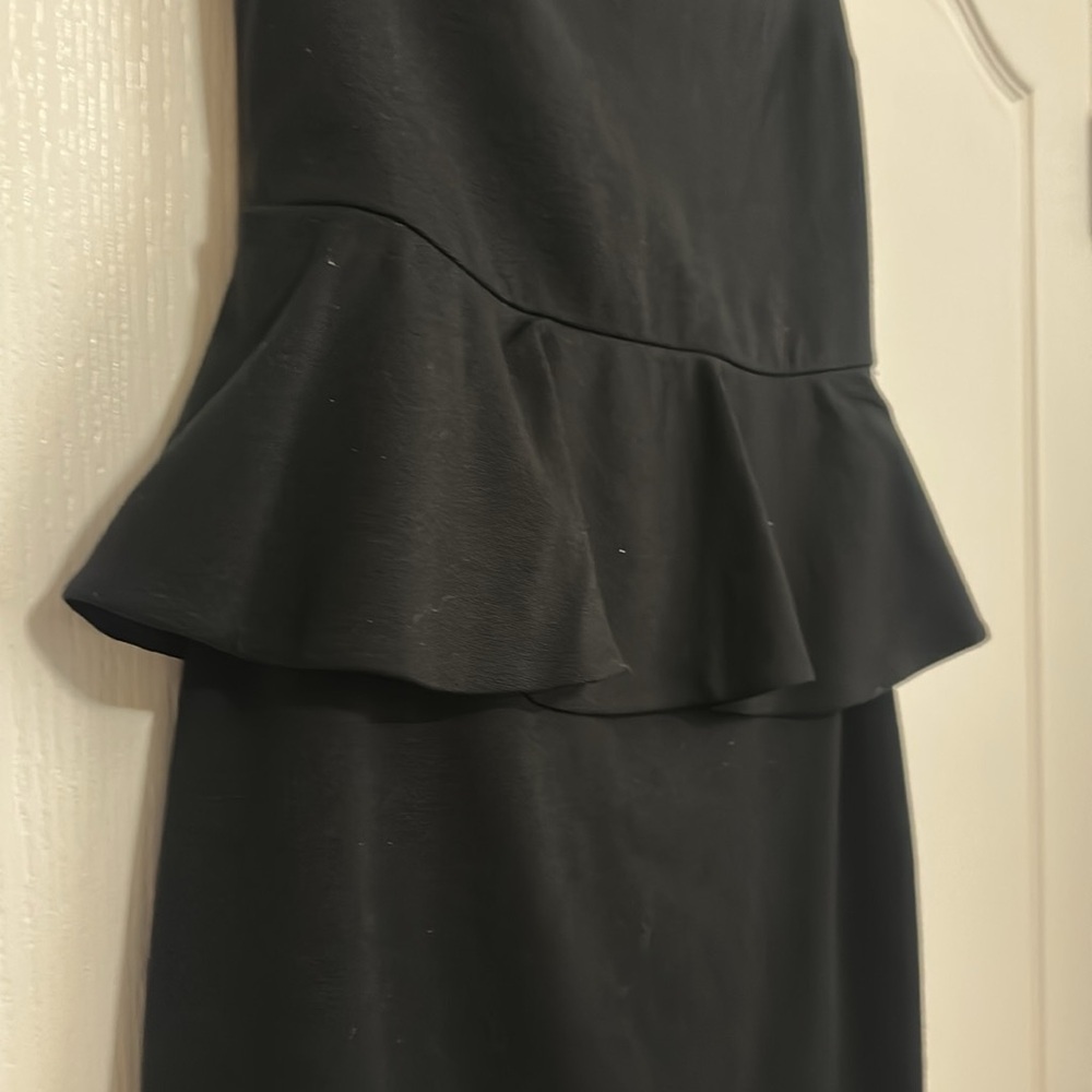 Express Elegant Black Peplum Dress size 4 - Picture 2 of 7
